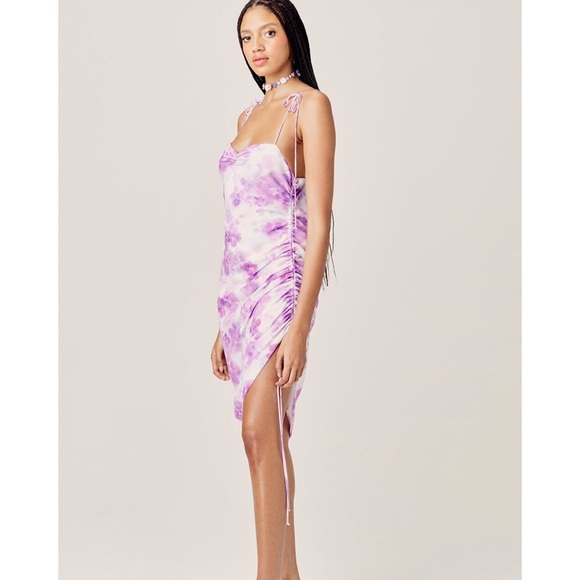 NWT For Love and Lemons Zinna Midi Slip Dress - Picture 6 of 6